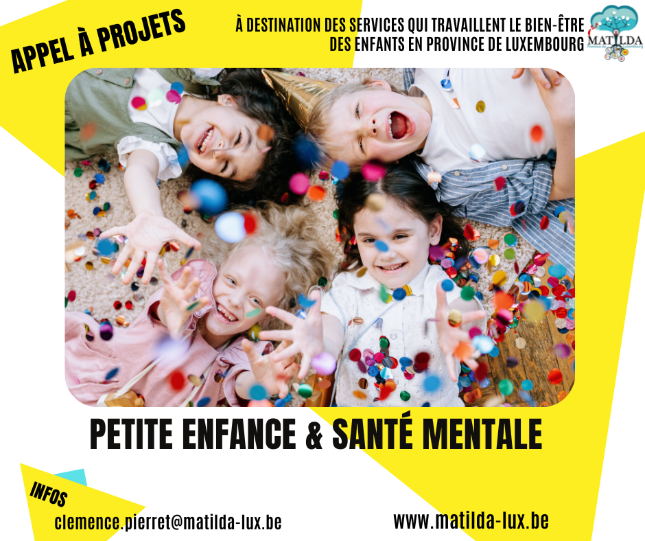 Appel à projets "Petite enfance et Santé Mentale" du Réseau Matilda