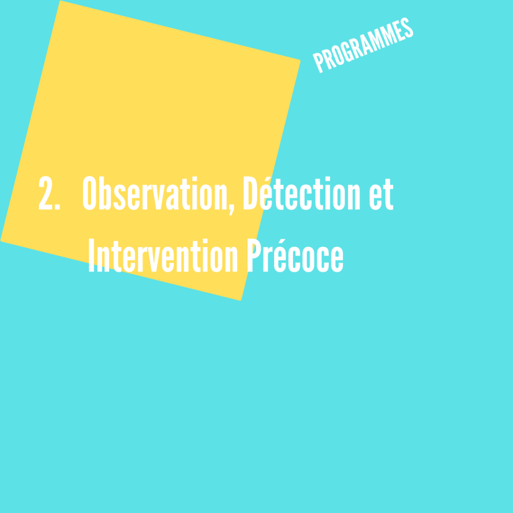 Observation, Détection et Intervention Précoce - Réseau Matilda