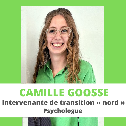 Camille Goosse - Intervenante de transition « nord » – psychologue Pass-âge est un projet pilote du Réseau Matilda qui couvre l’ensemble de la province de Luxembourg.