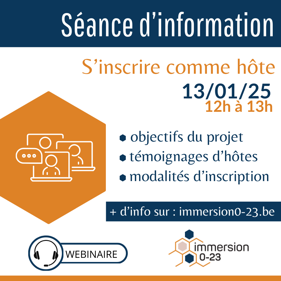 immersion 0-23 webinaire d'informations