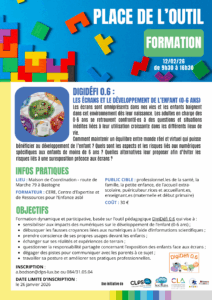 DigiDéfi 0.6 : Les écrans et le développement de l’enfant (0-6 ans